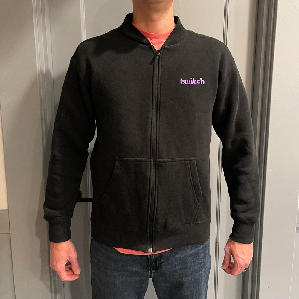 Twitch zip up jacket